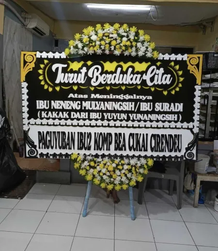 Papan Bunga Duka Lambur Kandangserang